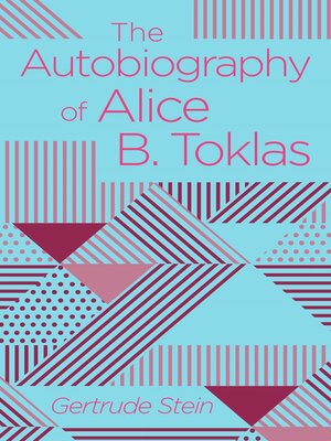 The Autobiography of Alice B. Toklas - ebook